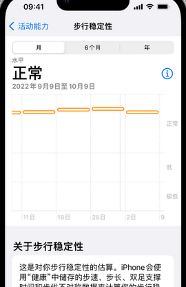 云阳iPhone手机维修如何在iPhone开启'步行稳定性通知'