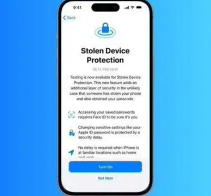 云阳苹果授权维修店分享被盗设备保护功能开启方法 