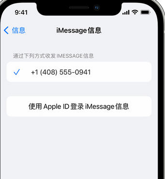 云阳apple维修iPhone上无法正常发送iMessage信息 