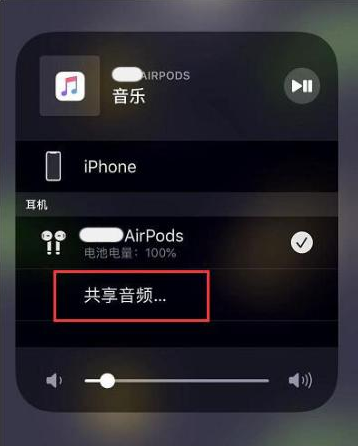 云阳苹果14音频维修点分享iPhone14音频共享设置方法 