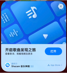 云阳苹果14维修站分享iPhone14音乐识别功能使用方法 