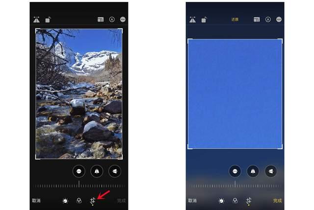 云阳苹果手机维修分享iPhone手机如何使用裁剪功能隐藏照片 