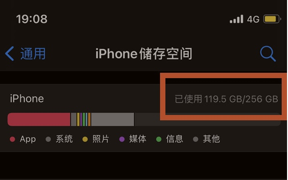 云阳苹果13维修分享iPhone13如何查看剩余内存 