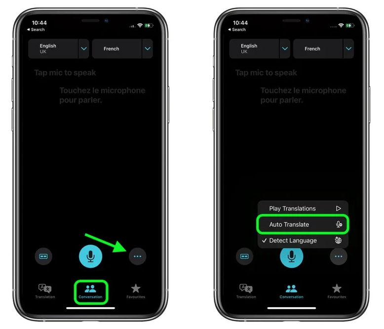云阳苹果手机维修分享iOS 15 “翻译” App 新改进 