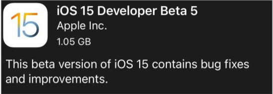 云阳苹果手机维修分享如何升级到iOS15.0 beta5 