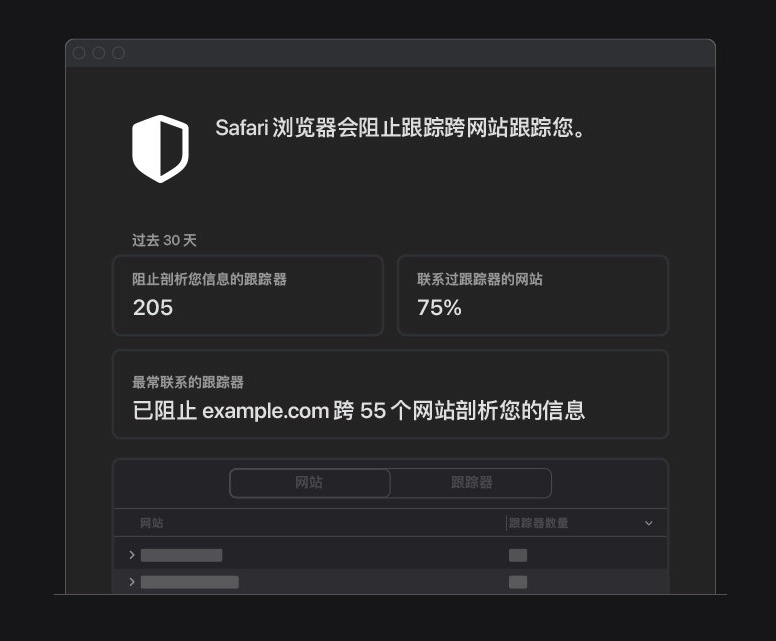 云阳苹果手机维修分享如何在 Safari 浏览器中查看和打开隐私报告 